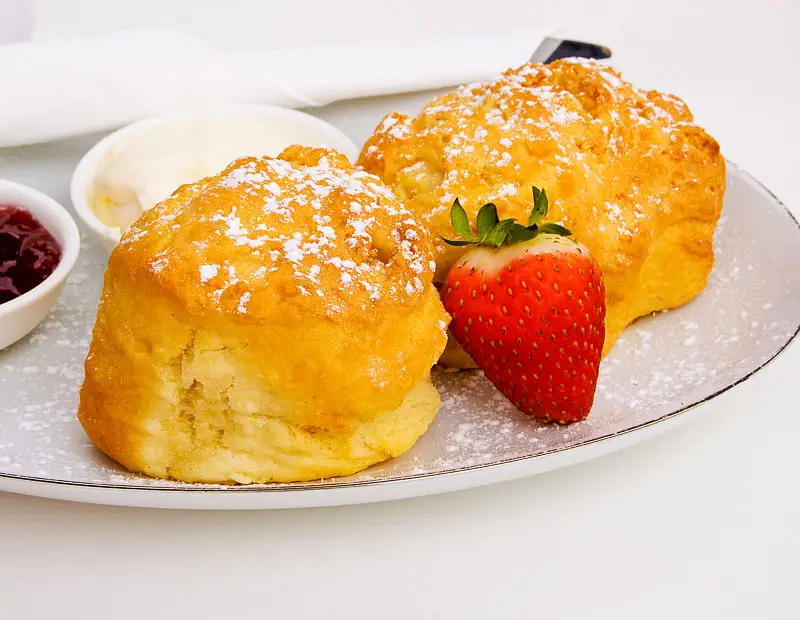 Honey & Lemon Balm Tea Biscuits