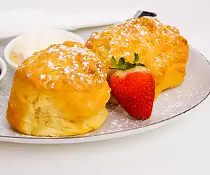 Honey & Lemon Balm Tea Biscuits