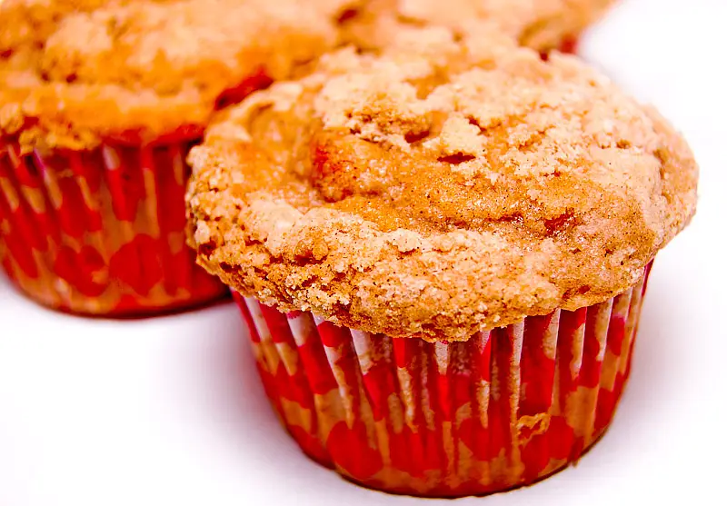 Apple Pecan Streusel Muffins