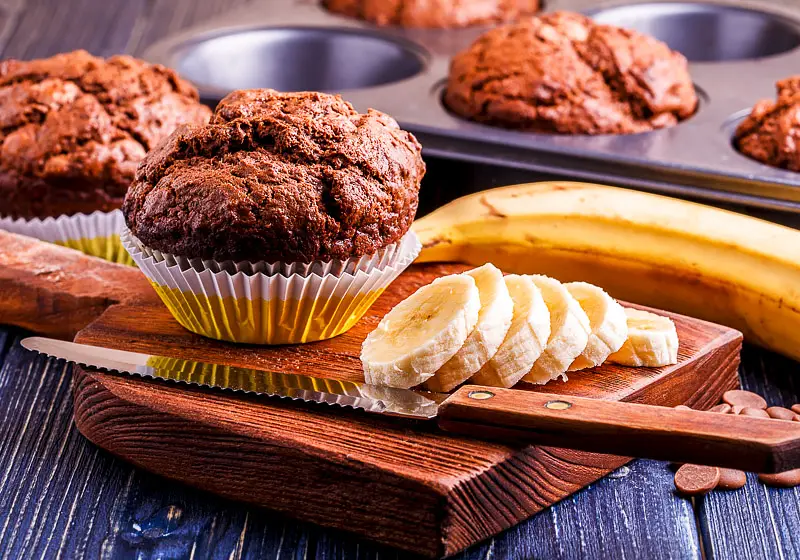 Gluten Free Casein Free Chocolate Avocado Muffins