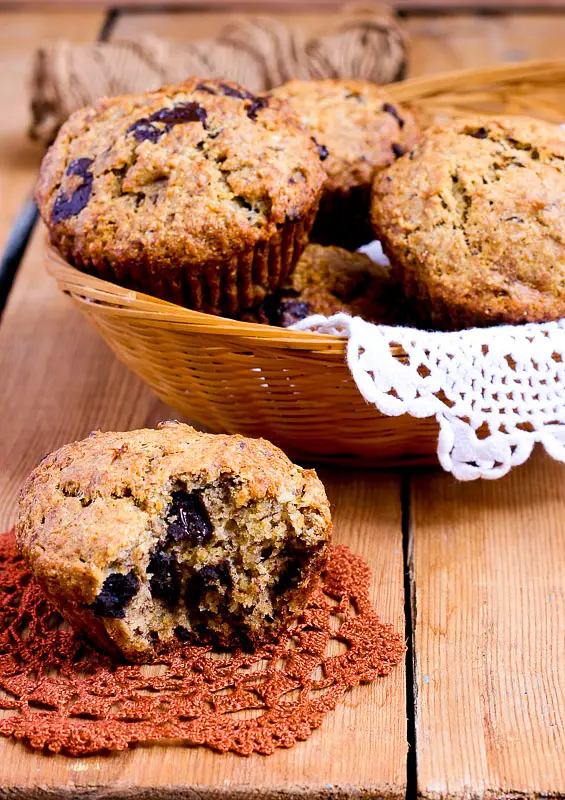 Berry Orange Banana Muffins