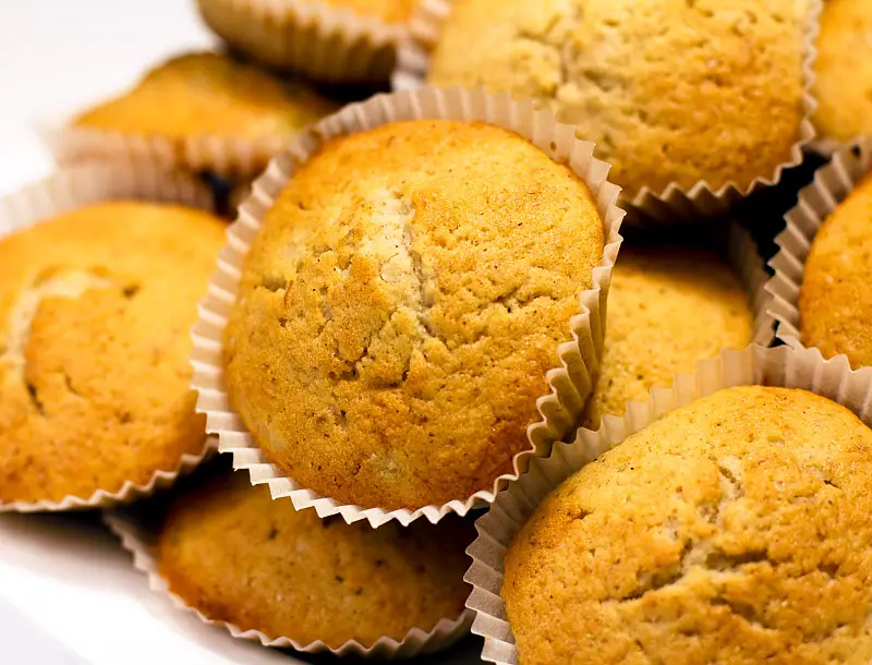 Almost Whole Wheat Banana Bran Muffins