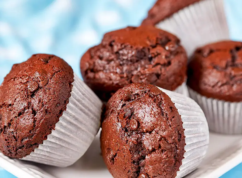 Triple Chocolate Muffins