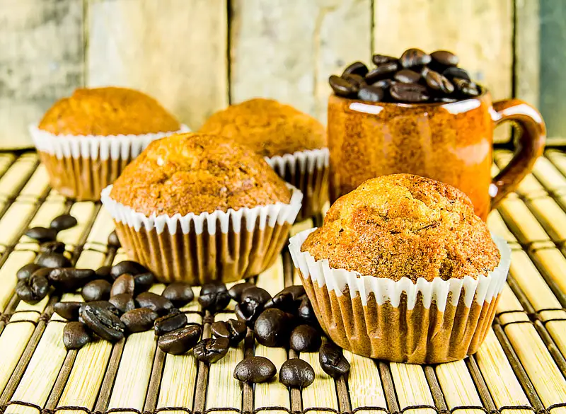 Orange Sourdough Muffins