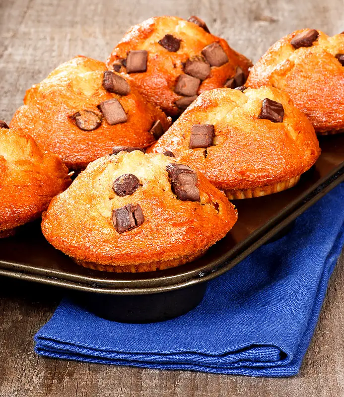 Charles Banana Chocolate Chip Muffins