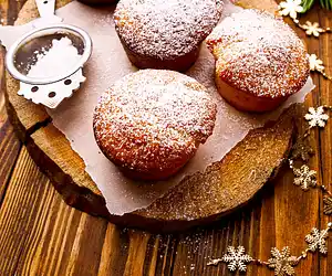 Skinny Banana  Muffins