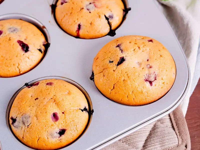 Morning Blueberry Orange Muffins