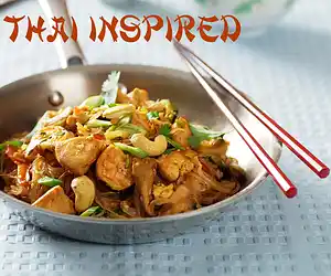 Spicy Thai Noodles with Chicken & Shrimp