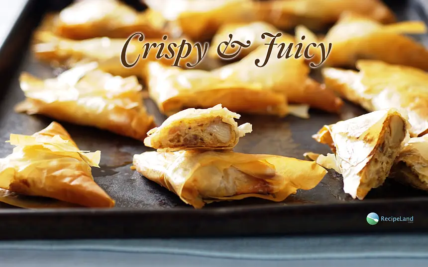 Phyllo (Filo) Mushroom Pies