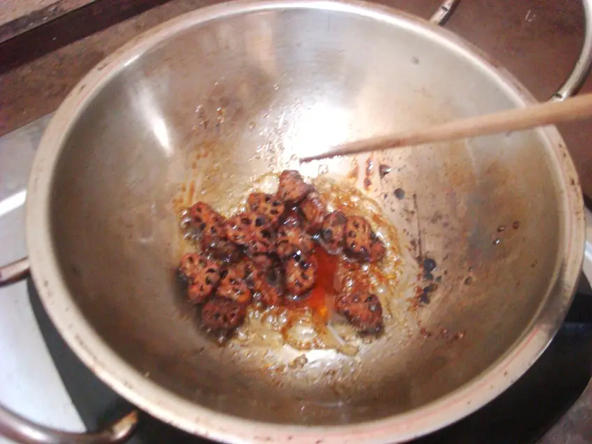 Homemade Sweet Lotus Root Chips