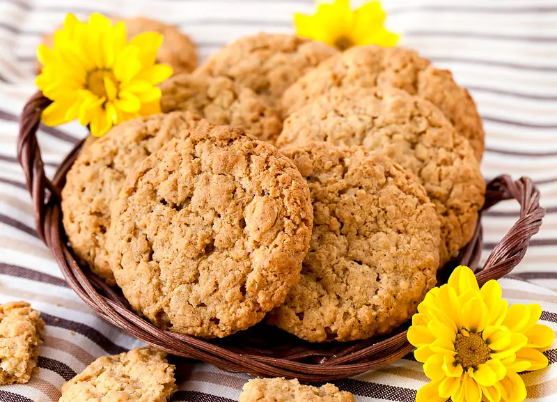 Alice's Peanut Butter & Oatmeal Cookies