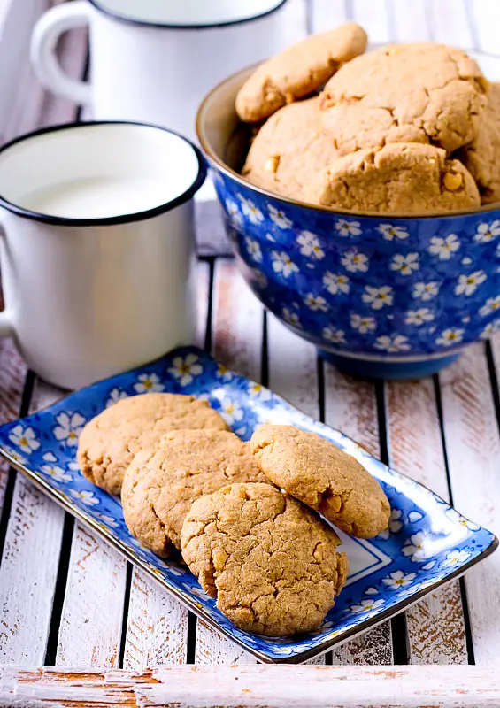 Peanut Butter Bulgur Cookies