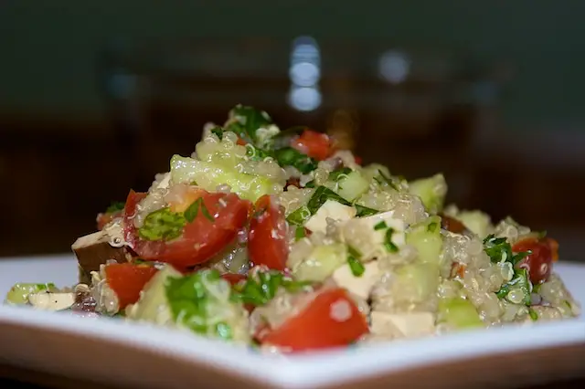 Quinoa & Smoked Tofu Salad