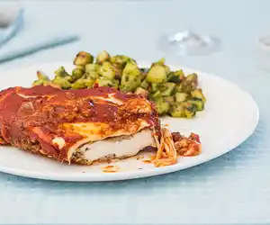 Mom's Simple Chicken Parmesan