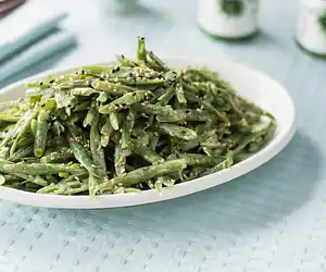Green Beans with Sesame Dressing