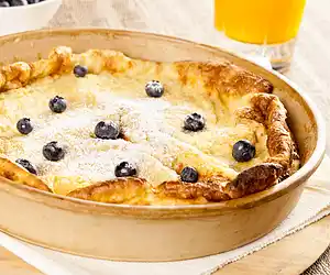 Finnish Breakfast Pancakes