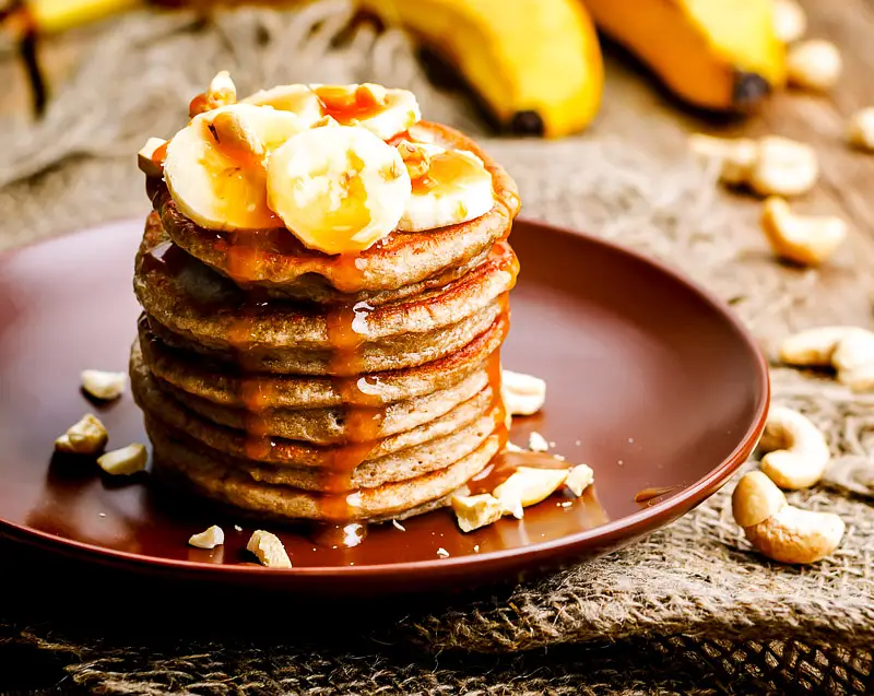 Oven-Baked Wheat Pancakes