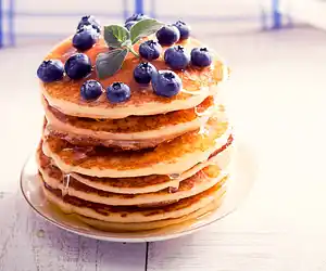 Delicious Berry Breakfast Pancakes