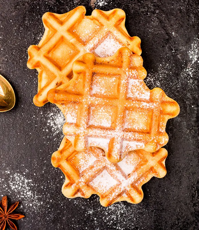 Autumn Pumpkin Waffles