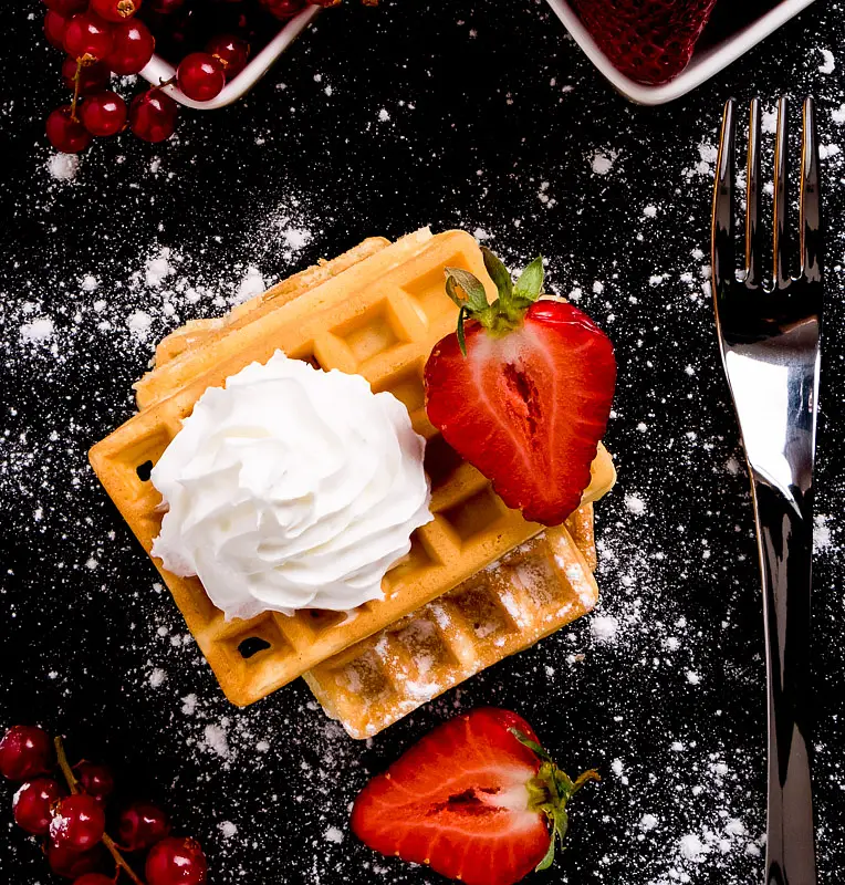 Awesome Ginger Spice Waffles