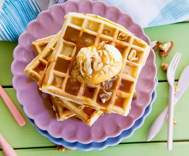 Heavenly Belgian Waffles