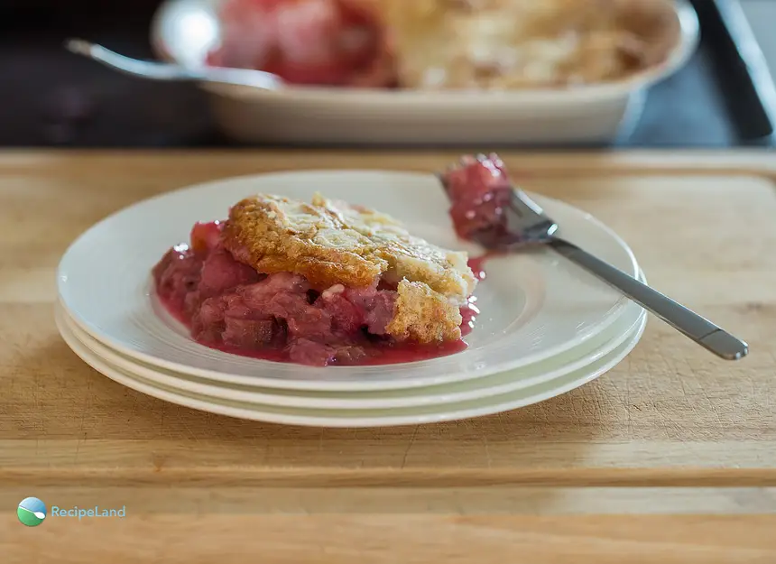 Rhubarb Something Dessert