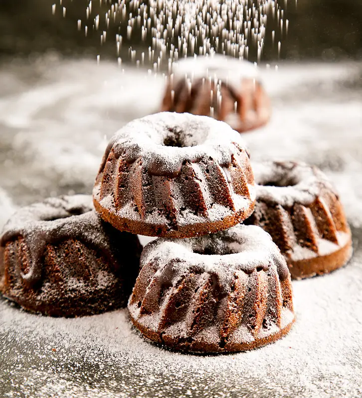 Quick Chocolate Banana Bundt Cake