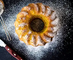 Easy Pumpkin Pecan Bundt Cake