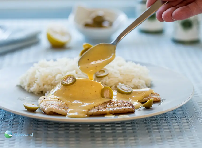 Baked Sole with Lemon Sauce