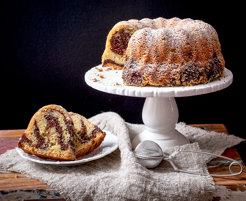 Abby's Chocolate Marble Cake