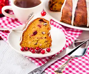 Cranberry-Pecan Holiday Pound Cake