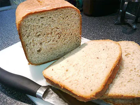 Rye Bread with Onions & Caraway