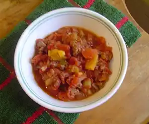 Mom's Spaghetti Sauce (no garlic, low salt)
