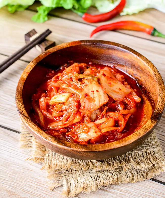 Flaming Orange Habanero Kimchee