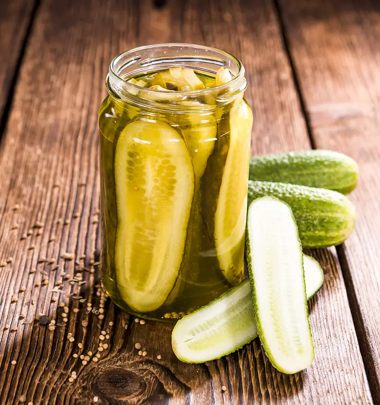 Bread & Butter Microwave Pickles