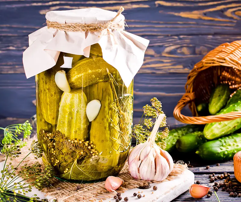Crock-Style Kosher Dill Pickles