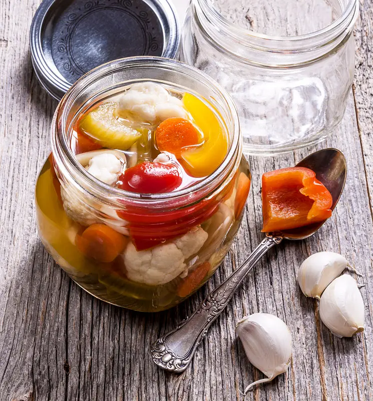 Dot's Pickled Vegetables
