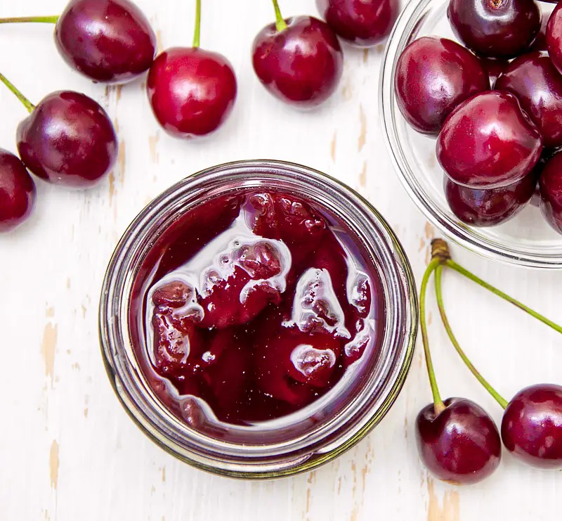 All Natural Cherry Preserves