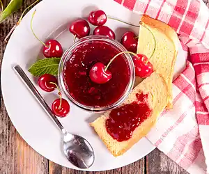 Spiced Cherry Orange Jam