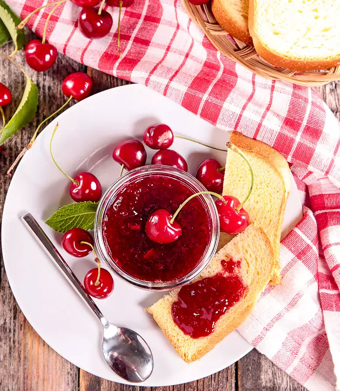 Spiced Cherry Orange Jam