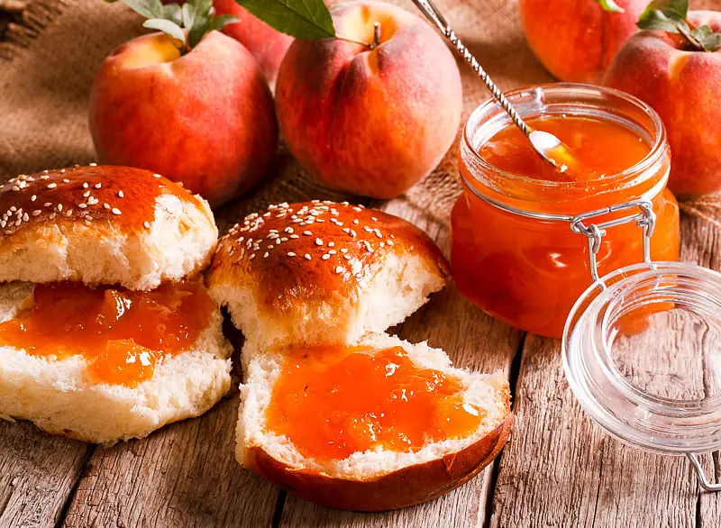 Ginger Peach Jam