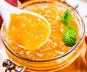 No Cook Peachy Orange Jam