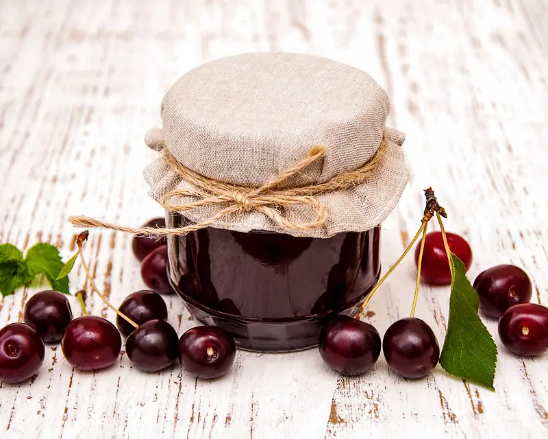 Microwave Cherry Preserves