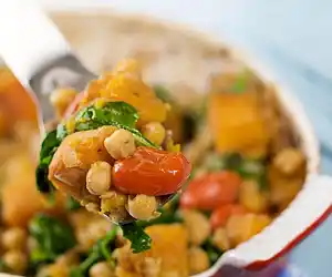 Chickpea & Butternut Squash Casserole
