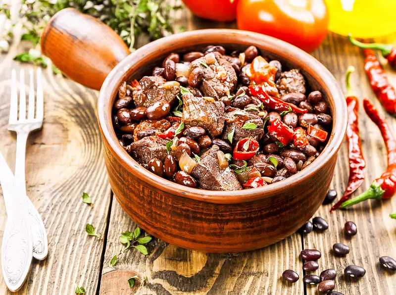Chunky Black-Bean Chili