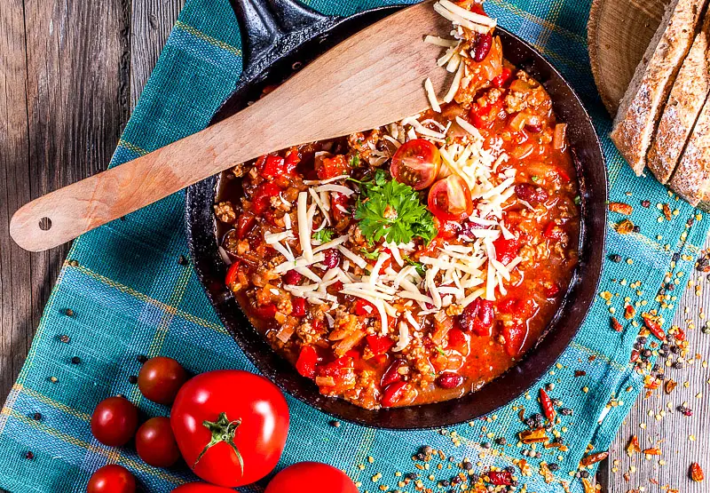 S & W Kick-Off Chili