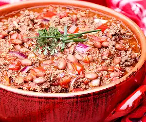 Beef & Bacon Chili