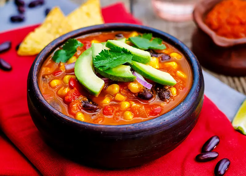 Black Bean & Cashew Chili