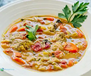 Creamy Vegetable Tahini Soup