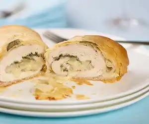 Low Fat Chicken in Phyllo